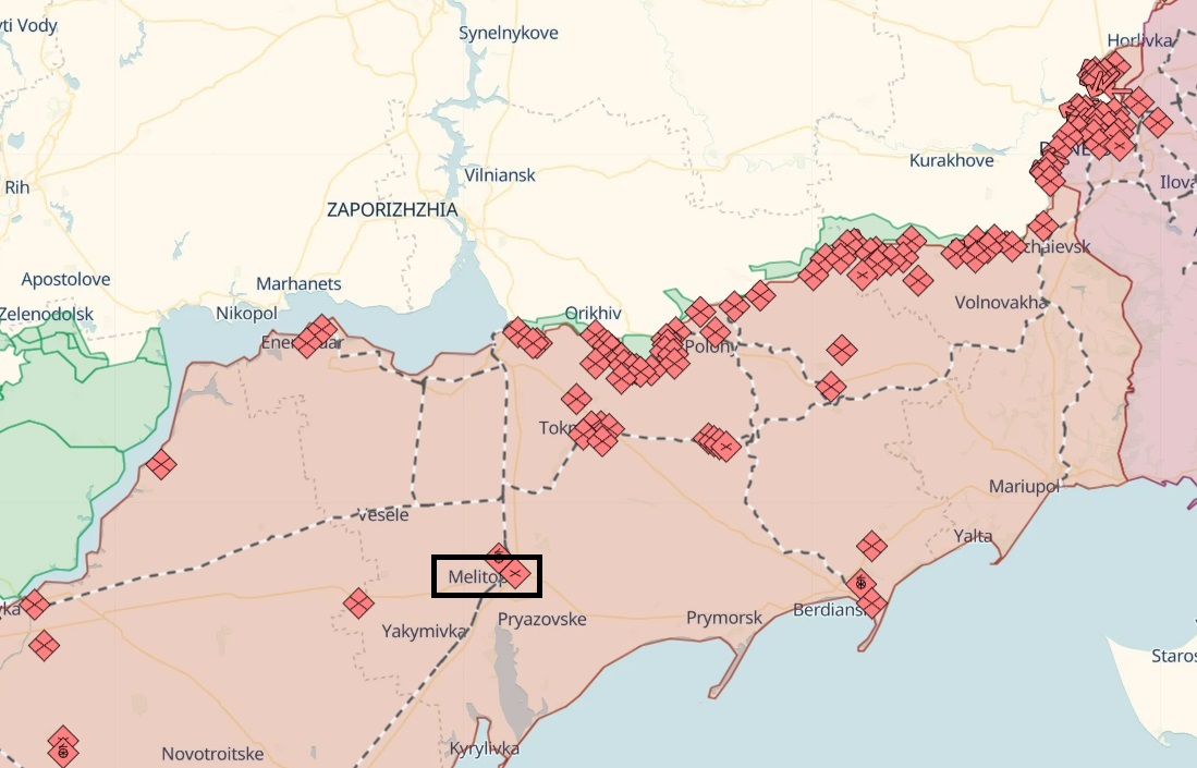 Explosions heard in temporarily occupied Melitopol